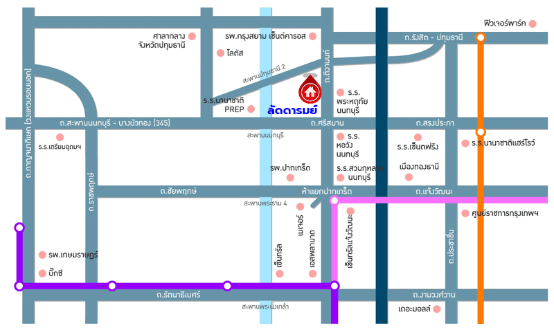 บ้านมือสองตกแต่งใหม่ โครงการ ลัดดารมย์ ติวานนท์ บนสังคมคุณภาพจากแบรนด์ Q.House หลังใหญ่กว่า 65.70 ตร.ว. พื้นที่ใช้สอย 299.89 ตร.ม. โดดเด่นด้วยการดีไซน์และฟังก์ชัน 4 ห้องนอน 5 ห้องน้ำ 1 ห้องแม่บ้าน จอดรถได้ 3 คัน Facility ภายในโครงการครบครัน บนที่สุดแห่งทำเลศักยภาพ หน้าโครงการติดถนนติวานนท์ ใกล้ทางด่วน "ศรีสมาน" เชื่อมต่อทุกการเดินทาง